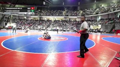 120-6A Semifinal - Jayden Buehler, Camden County vs Teequavious Mills, Mill Creek