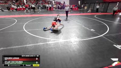 88 lbs Cons. Round 3 - Holden Lomax, NGL vs Kyler Van Keuren, Askren Wrestling Academy