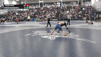 125 lbs Quarterfinal - Jovanni Evangelista, Vanguard vs Caleb Coyle, Nebraska-Kearney