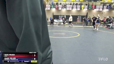 138 lbs Cons. Round 4 - Tate Frueh, Iowa vs Gage Miller, Immortal Athletics WC