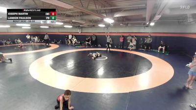 55-58 lbs Round 5 - Landon Paulson, Team Prestige Wrestling vs Joseph Martin, Champions Wrestling Club