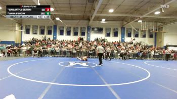 107 lbs Final - Samantha Bertini, Ludlow vs Anna Felicio, Saugus/Peabody