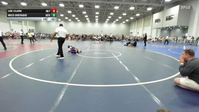 75 lbs Rr Rnd 1 - Lee Clark, 4M Power - EL vs Nico Distasio, Team Gotcha - EL