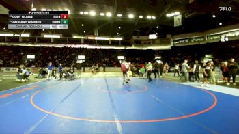 157 lbs Champ. Round 1 - Zachary Warner, Tumwater vs Cody Olson, Cle Elum-Roslyn