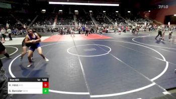 156 lbs Rr Rnd 3 - Hazen Hess, Wyoming Underground vs Gabriel Banister, Natrona Colts WC