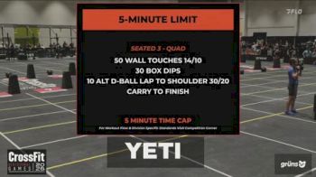 Mixed - 5-Min Limit Seated 3 & Lower AK & Lower BK