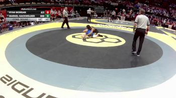 D2-120 lbs Cons. Round 1 - Ryan Morgan, Alter vs Markel Hackwelder, Hubbard