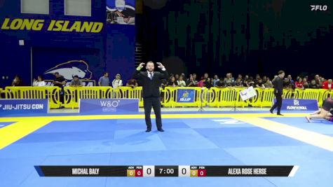 Alexa Rose Herse vs Michal Baly 2025 Pan IBJJF Jiu-Jitsu No-Gi Championship