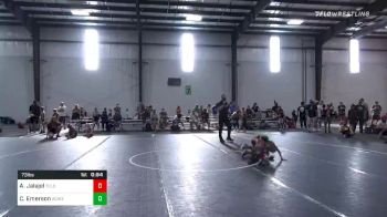 73 lbs Consolation - Aiden Jalajel, Team Tulsa vs Cameron Emerson, Team Worx