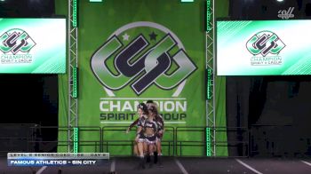 Famous Athletics - SIN CITY [2026 L5 Senior Coed - D2 Day 2] 2026 CSG Grand Nationals