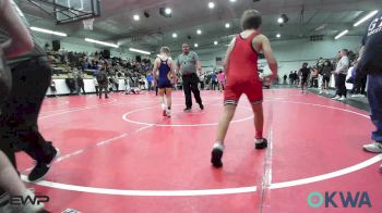 92 lbs Rr Rnd 1 - Brayden Barajas, Grove Takedown Club vs Connor Suskey, Team Tulsa Wrestling Club
