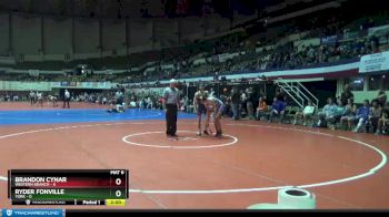 113 lbs Placement (4 Team) - Ryder Fonville, York vs Brandon Cynar, Western Branch