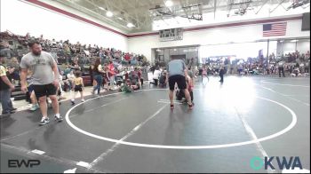 43 lbs Consi Of 8 #2 - Pacey Vanderslice, Perry Wrestling Academy vs Kasen Jones, Kingfisher YellowJackets