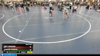 77 lbs Cons. Round 2 - Trey Kraemer, MN vs Connor Maddox, IN