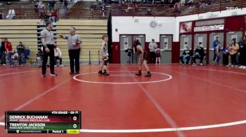 69-71 lbs Cons. Round 2 - Trenton Jackson, Marauder Wrestling Club vs Derrick Buchanan, Mount Vernon Wrestling Club