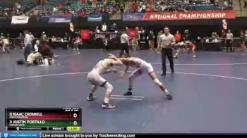 125 lbs Cons. Semi - 3 Justin Portillo, Grand View vs 5 Isaac Crowell, Southeastern