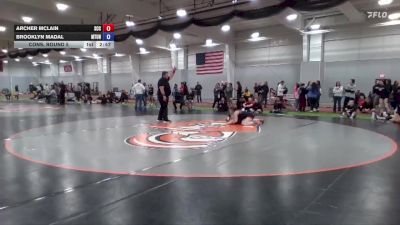 124 lbs Cons. Round 5 - Brooklyn Madal, Mount Union vs Archer McLain, Southeastern CC