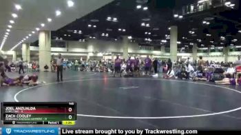 145 lbs Round 7 (10 Team) - Joel Anzualda, CLWC / IWC vs Zach Cooley, Nebraska Hawaiian Hammers