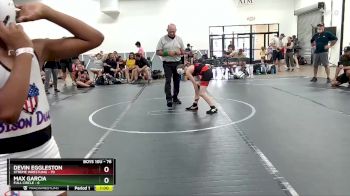 76 lbs 1st Place Match - Devin Eggleston, Xtreme Wrestling vs Max Garcia, Full Circle