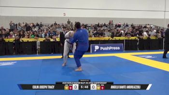 Angelo Dante Andreazzoli vs Colin Joseph Tracy 2025 World Master IBJJF Jiu-Jitsu Championship