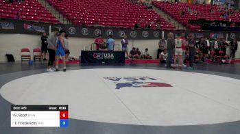 55 kg Semis - Saxton Scott, Team Idaho Wrestling Club vs Titan Friederichs, MN Elite Wrestling Club