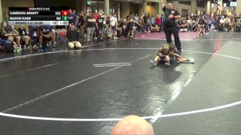 50 lbs Round 2 (6 Team) - Cameron Arnott, Powerhouse vs Mason Karr, RWA