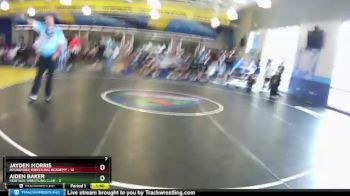 120 lbs Round 6 (8 Team) - Jayden Morris, Roundtree Wrestling Academy vs Aiden Baker, Heritage Wrestling Club