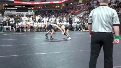 150 lbs Finals (1st & 3rd) - Samer Arafa, Southeast Polk vs Elijah Blewitt, Indianola