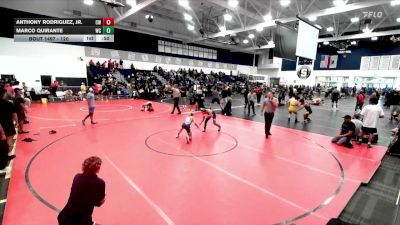120 lbs Cons. Round 4 - Anthony Rodriguez, Jr., ChurchBoyz WC vs Marco Quirante, West Covina