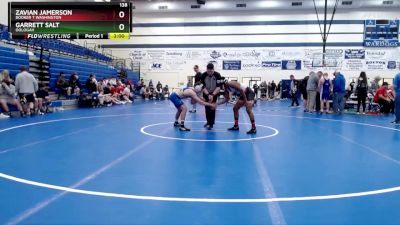 138 lbs Quarterfinal - Garrett Salt, Oologah vs Zavian Jamerson, Booker T Washington