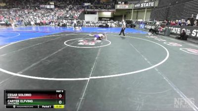 2A 106 lbs Cons. Round 1 - Cesar Solorio, Ridgefield vs Carter Elfving, Anacortes