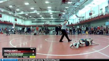 95 lbs Quarterfinal - Patrick Dowty, Indian Creek Wrestling Club vs Dallas Rosenbarger, Contenders Wrestling Academy