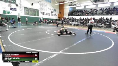 126 lbs Champ. Round 1 - Noah Trujillo, Calabasas vs Balthazar Ngo, Mira Costa