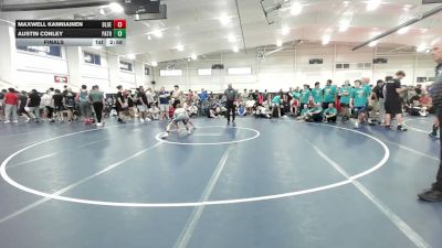 108 lbs Final - Maxwell Kanniainen, Blue Water Sturgeon - HS vs Austin Conley, Patriot USA Wrestling Club - HS