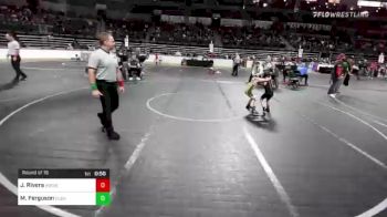 53 lbs Round Of 16 - Jacob Rivera, Howell vs Michael Ferguson, Clearview