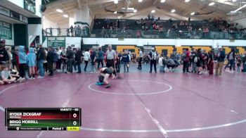 80 lbs Cons. Semi - Ryder Zickgraf, Meridian vs Brigg Morrill, Meridian