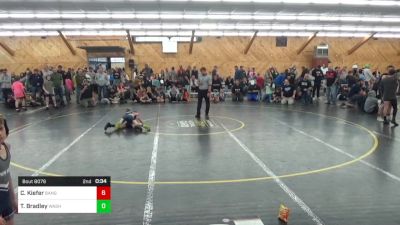 M 70 lbs Consi Of 4 - Calvin Kiefer, Bangor vs Troy Bradley, Washington