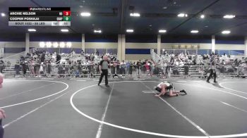 88 lbs Consi Of 8 #2 - Archie Nelson, N8 vs Cooper Posiulai, Grapplers HI