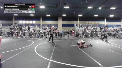 88 lbs Consi Of 8 #2 - Archie Nelson, N8 vs Cooper Posiulai, Grapplers HI