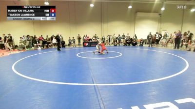 31 lbs Champ. Round 2 - Jayden Kai Villamil, Poway Wrestling vs Jaxson Lawrence, Gold Rush Wrestling