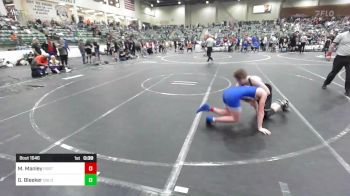 138 lbs 5th Place - Matthew Manley, Porter House vs Gunnar Bleeker, Gold Rush Wrestling