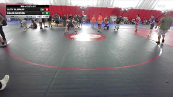 157 lbs Round 2 (8 Team) - Laith Alamawi, Thunderbirds WC vs Drake Weston, FZ Wrestling Club A