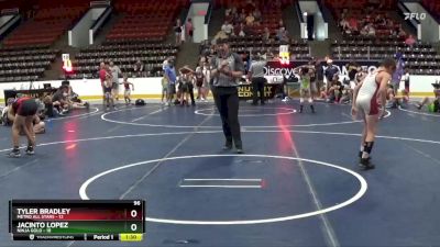 96 lbs Round 4 (6 Team) - Tyler Bradley, Metro All Stars vs Jacinto Lopez, Ninja Gold