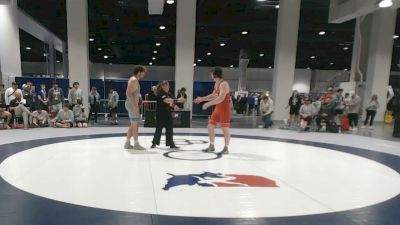 97 kg Cons. Sub-quarters - William Ward, SOUTHWEST WRESTLING CLUB vs Asa Goff, Vanguard
