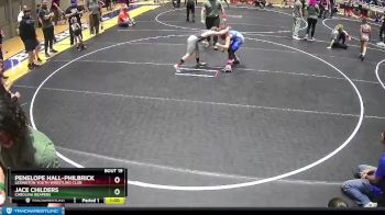 95 lbs Semifinal - Penelope Hall-Philbrick, Lexington Youth Wrestling Club vs Jace Childers, Carolina Reapers