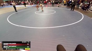 144 lbs Cons. Round 1 - Shawn Malonzo, Bonanza vs Brady McCarthy, Granite Bay