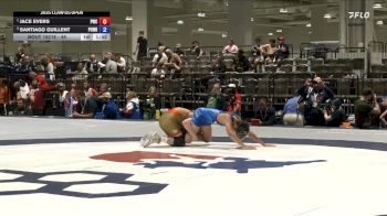 45 lbs 1st Place Match - Jace Evers, Pinnacle Wrestling Club vs Santiago Guillent, Poway Wrestling