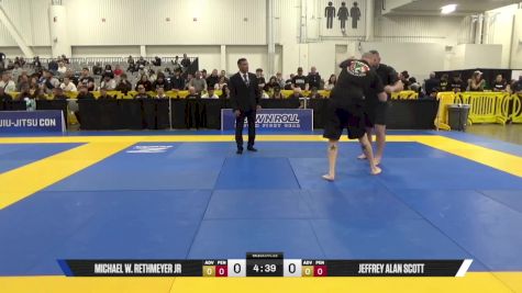 Jeffrey Alan Scott vs Michael W. Rethmeyer Jr 2025 World IBJJF Jiu-Jitsu No-Gi Championship
