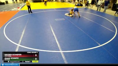 170 lbs Cons. Round 2 - Hayden Schaefer, Mahtomedi vs Isaiah Schmitz, Wayzata