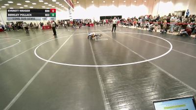 53 lbs Cons. Sub-semis - Everett Kruger, Minnesota vs Berkley Pollack, Wisconsin